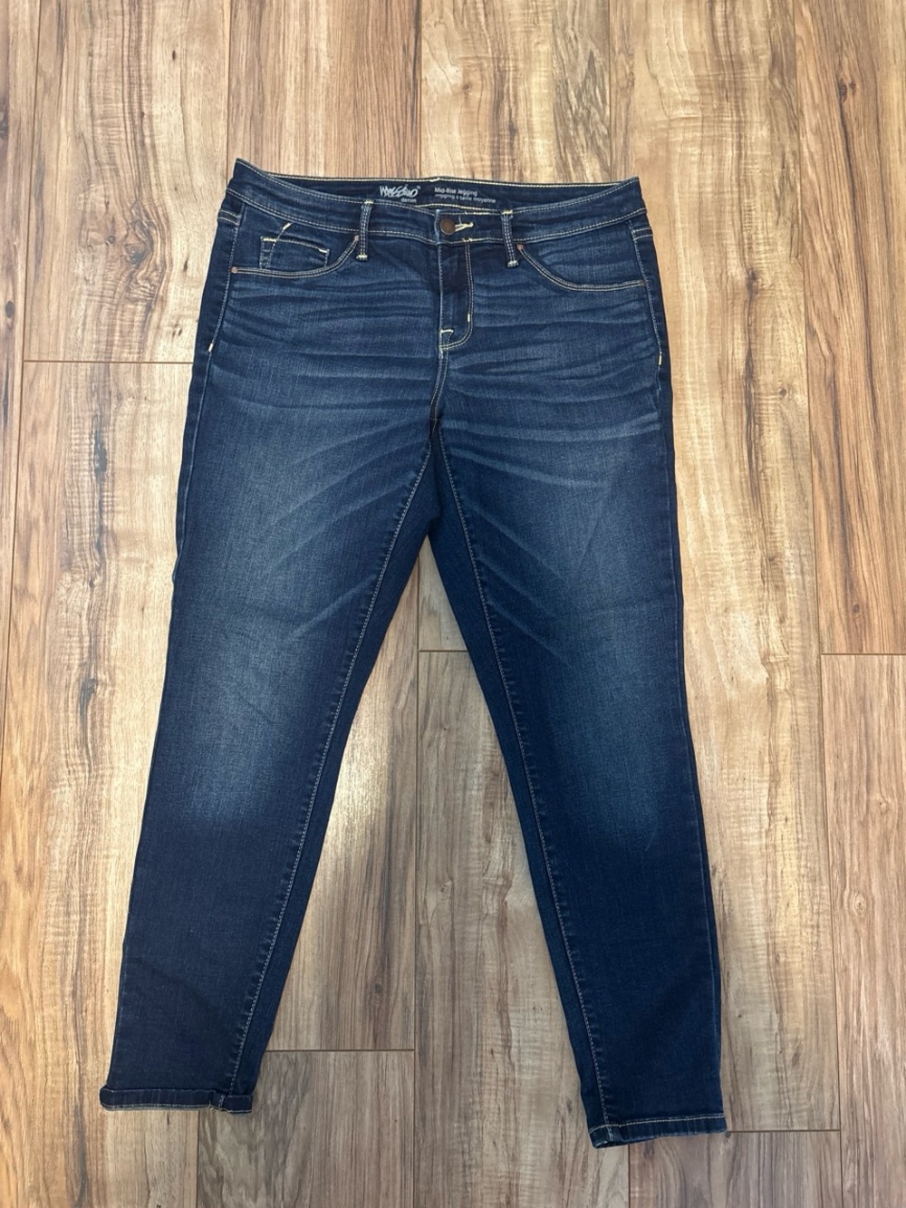 Target Dark Blue Stretch Skinny Jeans